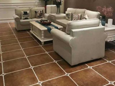 真瓷膠與仿古磚裝修實(shí)例