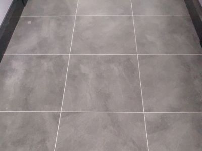 灰色地磚最佳美縫顏色的6種效果