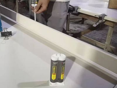 巖板膠粘接、美縫、修補怎么施工？