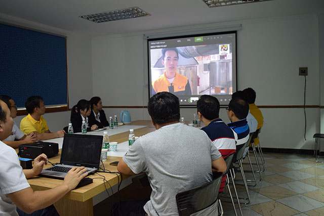 碧桂園領(lǐng)導(dǎo)、專家蒞臨德國CUALI磚麗指導(dǎo)工作