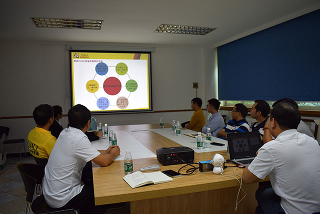 碧桂園領(lǐng)導(dǎo)、專家蒞臨德國CUALI磚麗指導(dǎo)工作