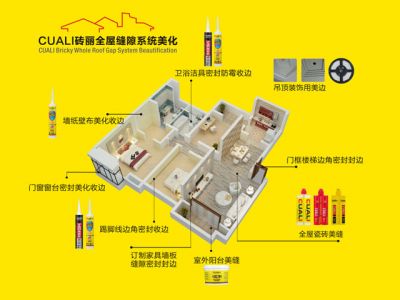 CUALI磚麗—全屋縫隙系統(tǒng)美化！